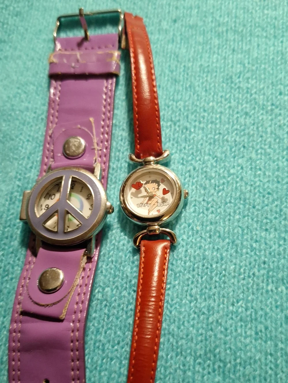 Peace Face And Betty Boop Watch